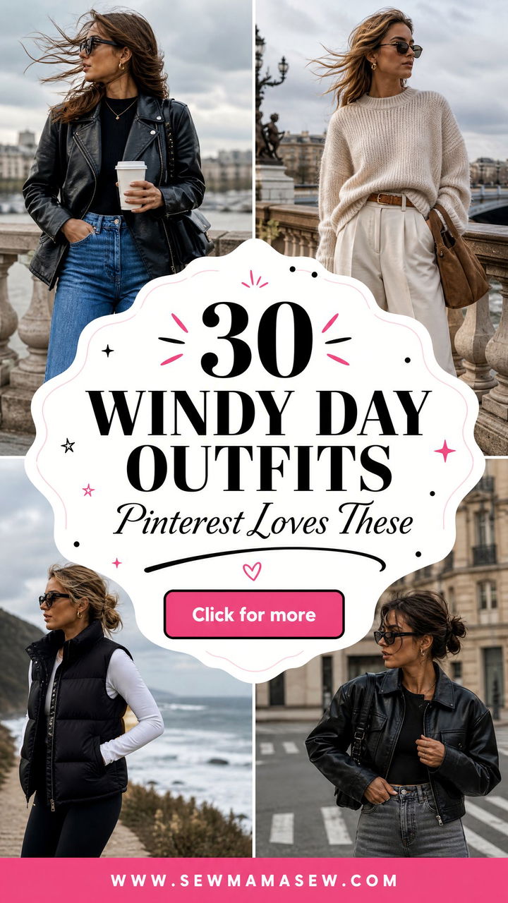 30 Windy Day Outfits Pinterest Loves Right Now - 30 Windy Day Outfits Pinterest Loves Right Now