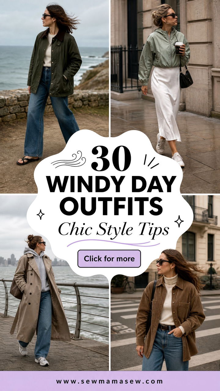 30 Windy Day Outfits for Women Chic Style Tips - 30 Windy Day Outfits for Women: Chic Style Tips