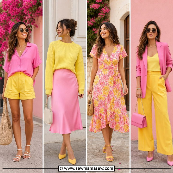 30 Yellow and Pink Outfit Ideas for a Bold Stylish Look