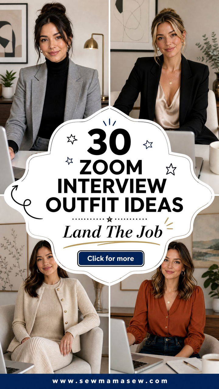30 Zoom Interview Outfit Ideas to Land the Job - 30 Zoom Interview Outfit Ideas to Land the Job