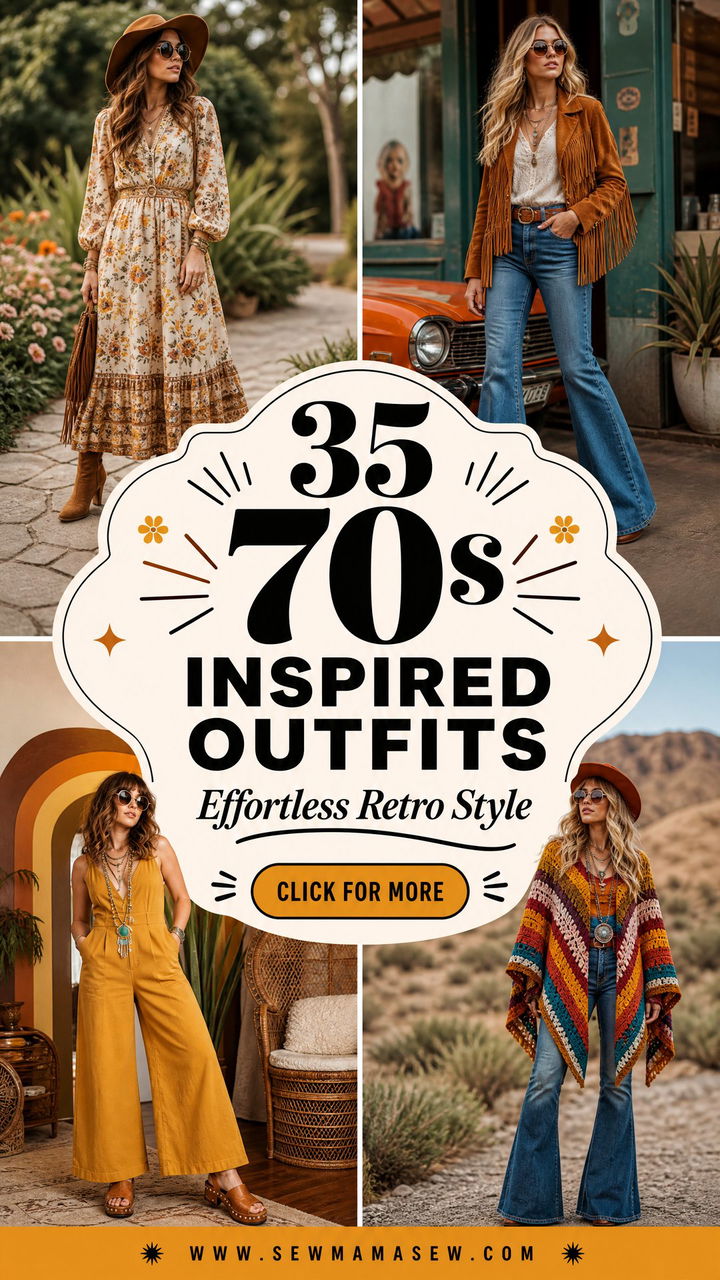 35 70s Inspired Outfits for Effortless Retro Style - 35 70s Inspired Outfits for Effortless Retro Style