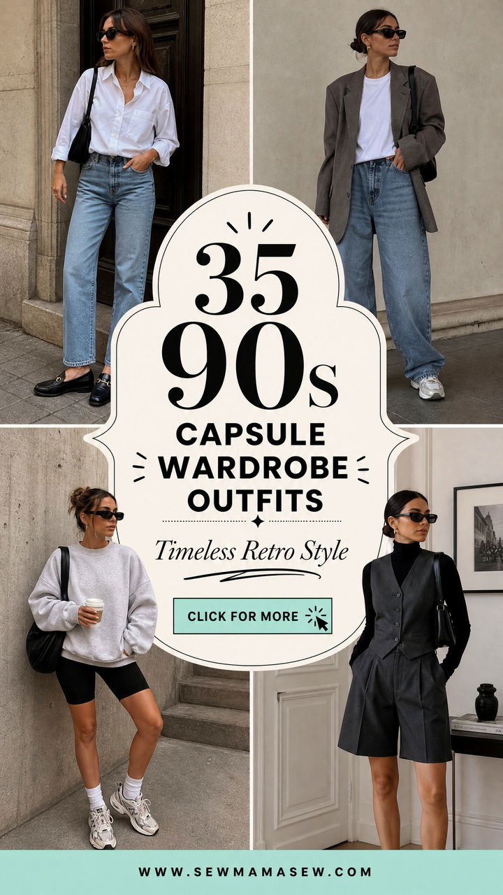 35 90s Capsule Wardrobe Outfits for Timeless Retro Style - 35 90s Capsule Wardrobe Outfits for Timeless Retro Style