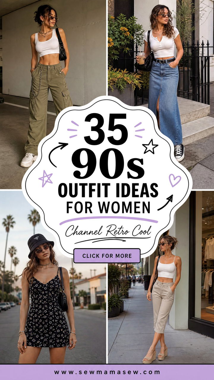 35 90s Outfit Ideas for Women to Channel Retro Cool - 35 90s Outfit Ideas for Women to Channel Retro Cool