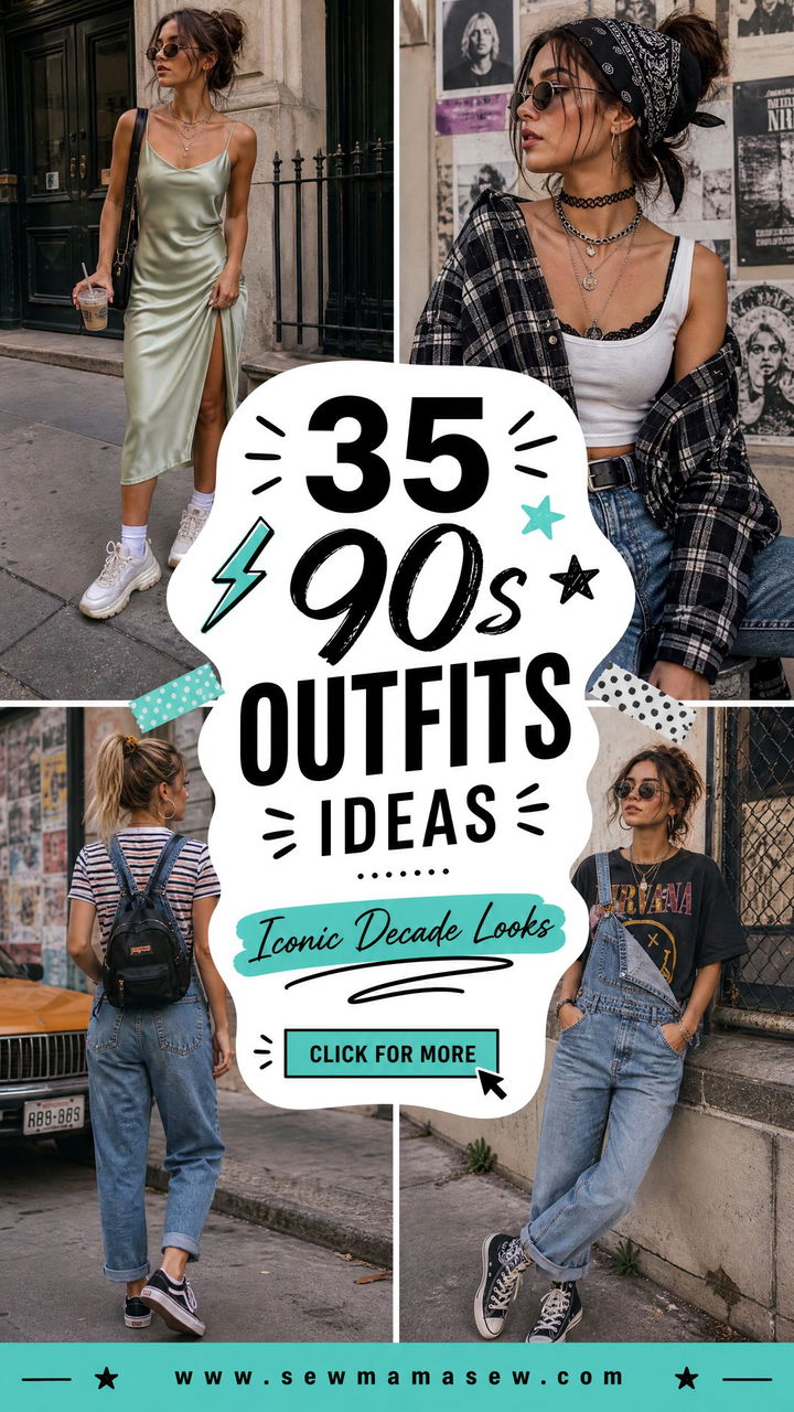 35 90s Outfits Ideas to Recreate Iconic Decade Looks - 35 90s Outfits Ideas to Recreate Iconic Decade Looks