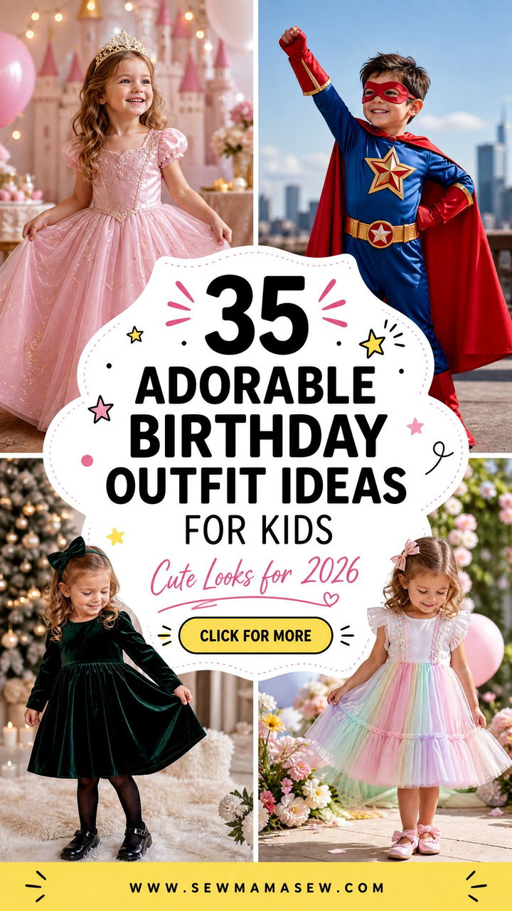 35 Adorable Birthday Outfit Ideas for Kids in 2026 - 35 Adorable Birthday Outfit Ideas for Kids in 2026