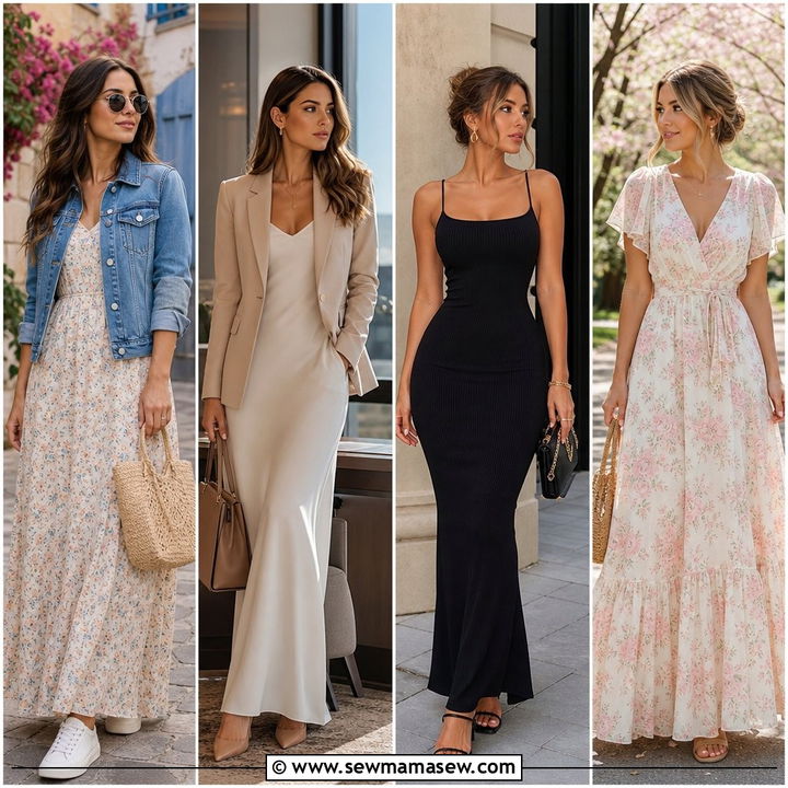 35 Aesthetic Maxi Dress Outfits to Inspire Your Style