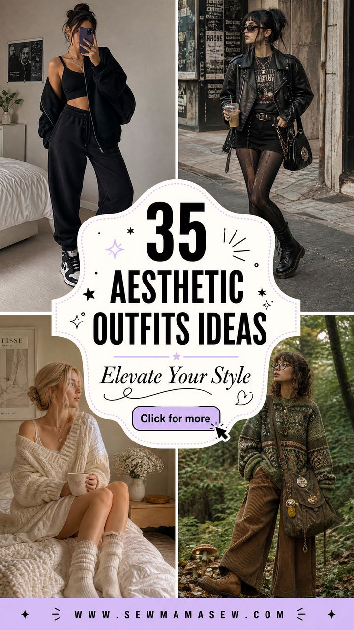 35 Aesthetic Outfits Ideas to Elevate Your Style - 35 Aesthetic Outfits Ideas to Elevate Your Style