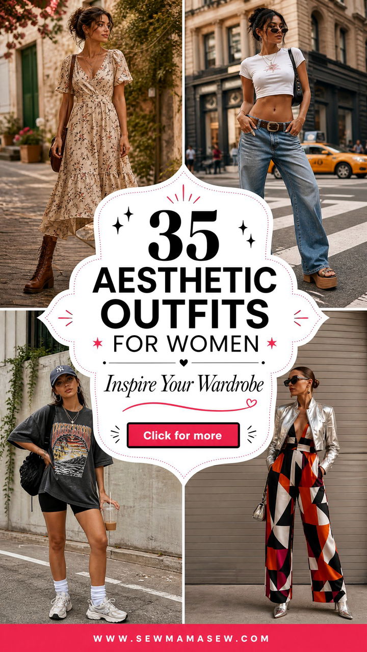 35 Aesthetic Outfits for Women to Inspire Your Wardrobe - 35 Aesthetic Outfits for Women to Inspire Your Wardrobe