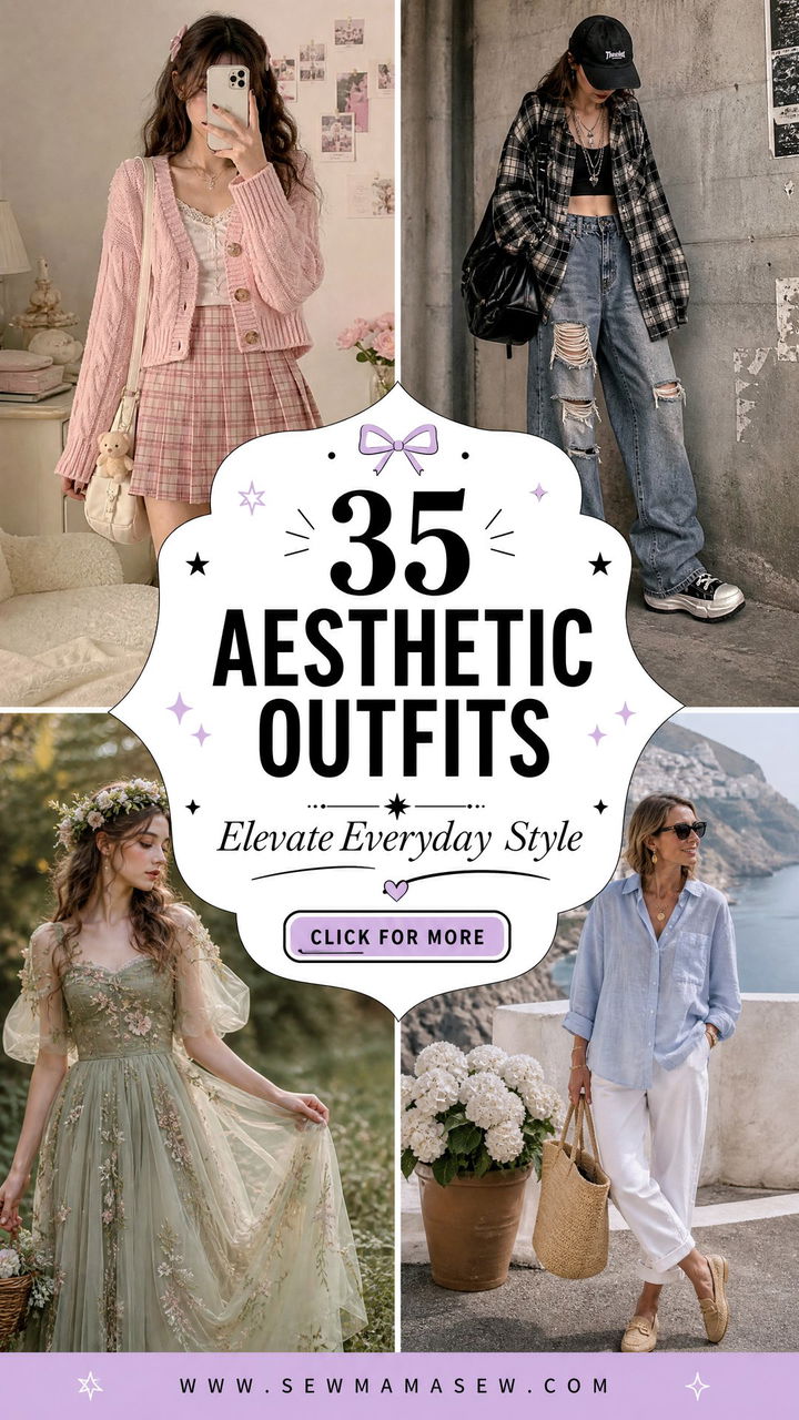 35 Aesthetic Outfits to Elevate Your Everyday Style - 35 Aesthetic Outfits to Elevate Your Everyday Style