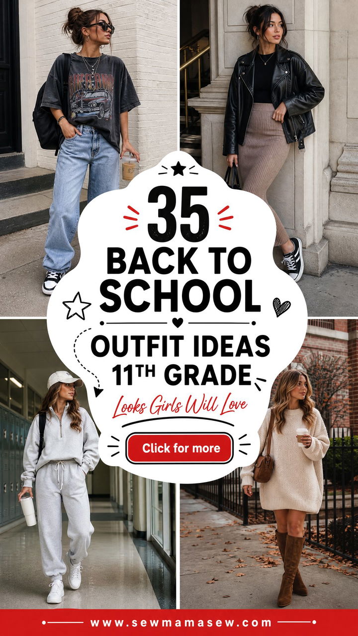 35 Back to School Outfit Ideas 11th Grade Girls Love - 35 Back to School Outfit Ideas 11th Grade Girls Love