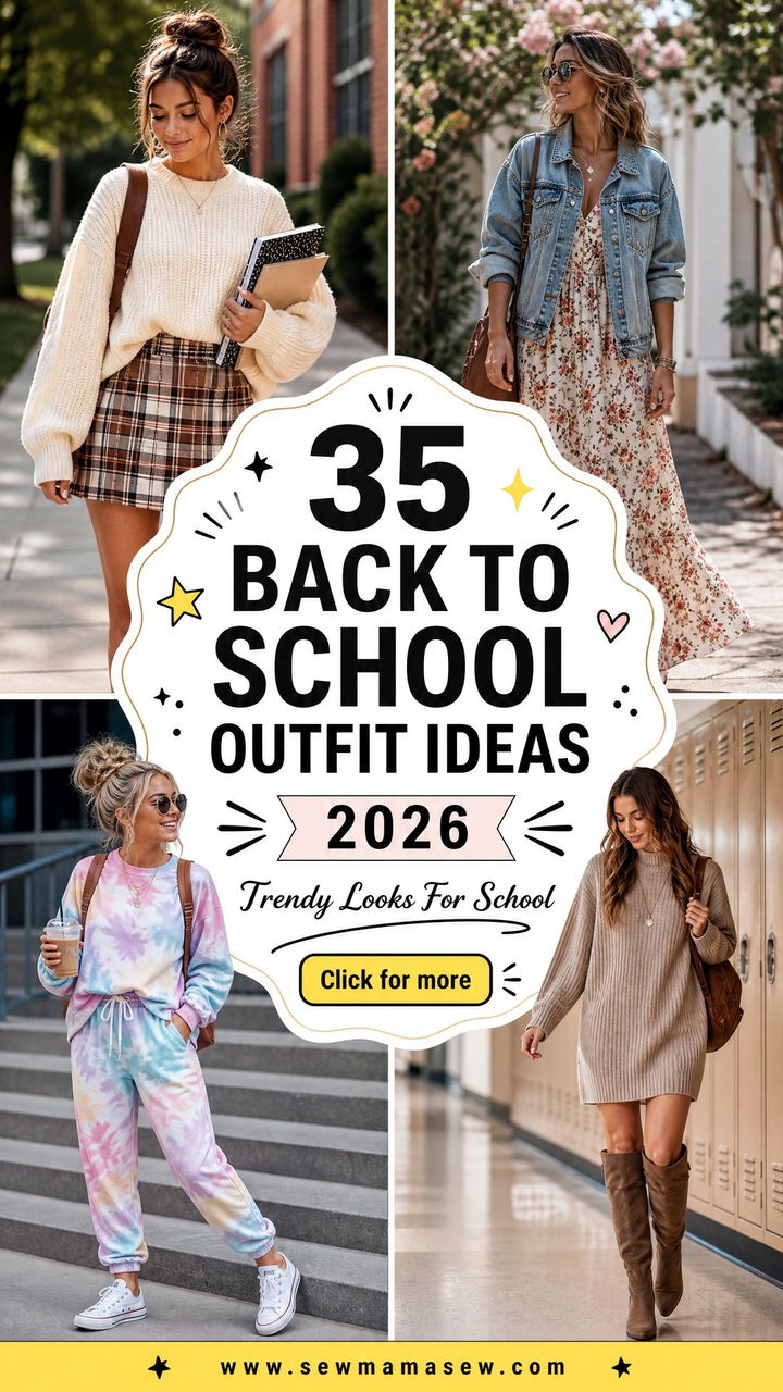 35 Back to School Outfit Ideas 2026 Trendy Looks - 35 Back to School Outfit Ideas 2026: Trendy Looks