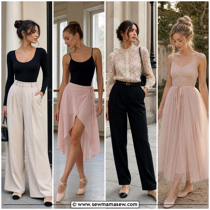 35 Balletcore Spring Outfits: Soft & Romantic Style