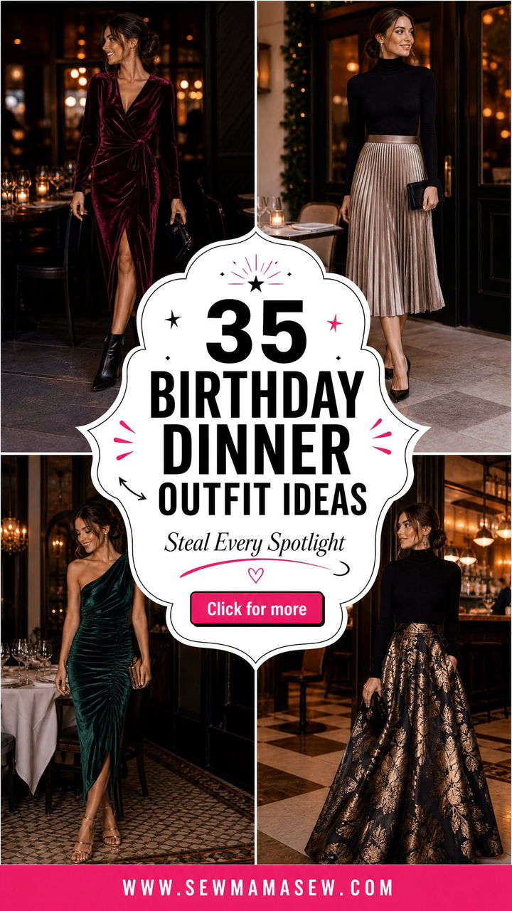 35 Birthday Dinner Outfit Ideas to Steal the Spotlight - 35 Birthday Dinner Outfit Ideas to Steal the Spotlight
