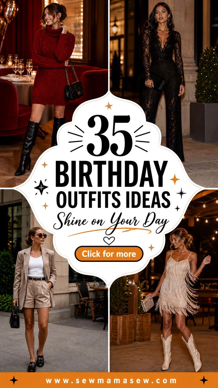 35 Birthday Outfits Ideas to Shine on Your Special Day - 35 Birthday Outfits Ideas to Shine on Your Special Day