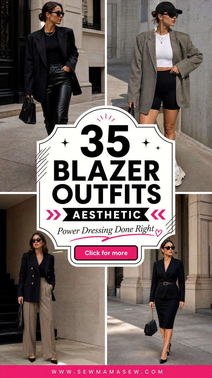 35 Blazer Outfits Aesthetic to Elevate Your Style - 35 Blazer Outfits Aesthetic to Elevate Your Style