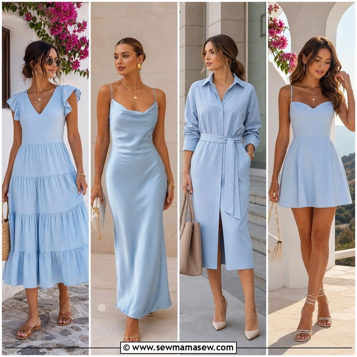 35 Blue Dress Outfit Ideas Summer 2026 You'll Love