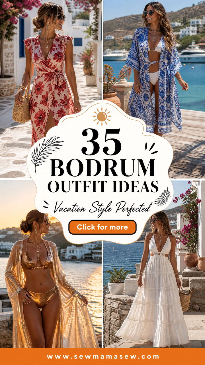 35 Bodrum Outfit Ideas for Stylish Summer Getaways - 35 Bodrum Outfit Ideas for Stylish Summer Getaways