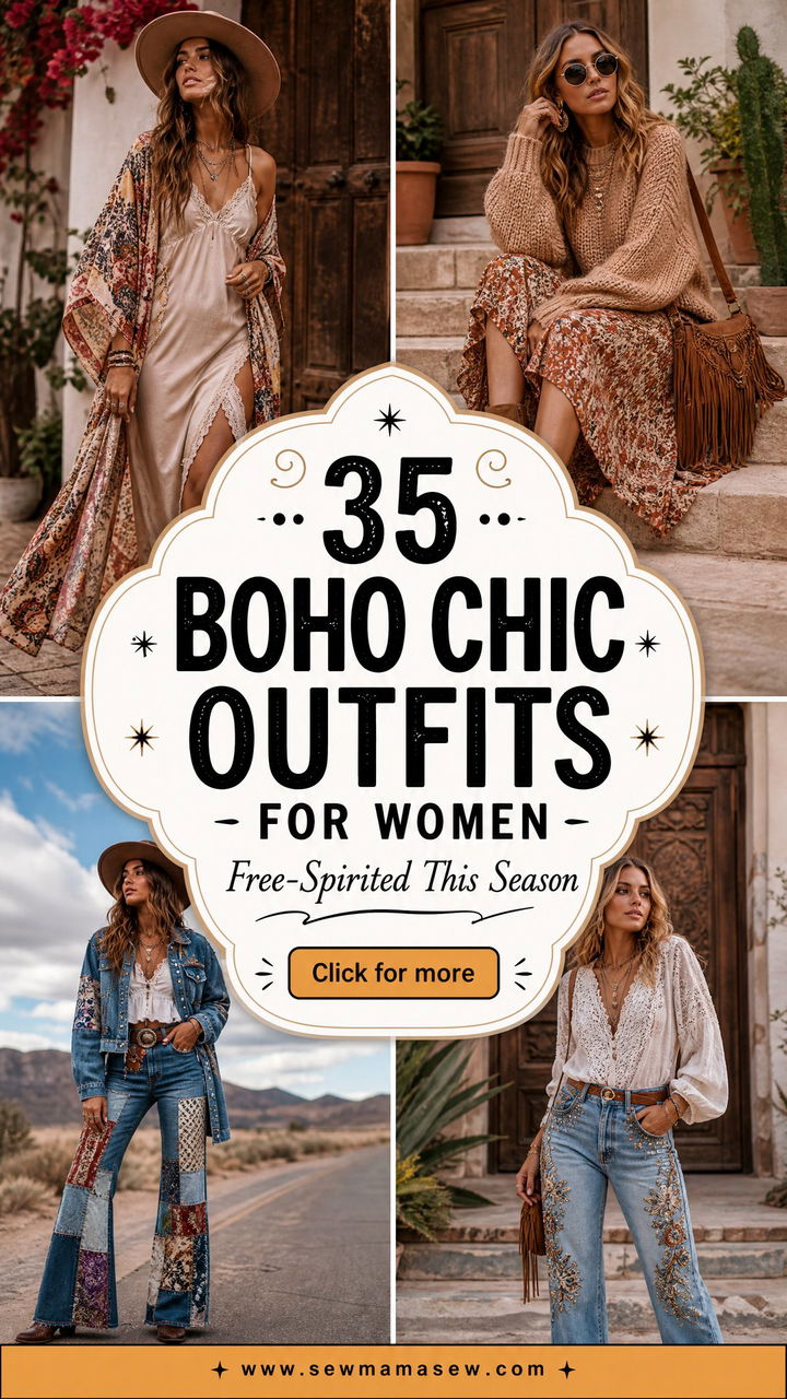 35 Boho Chic Outfits for Women to Try This Season - 35 Boho Chic Outfits for Women to Try This Season