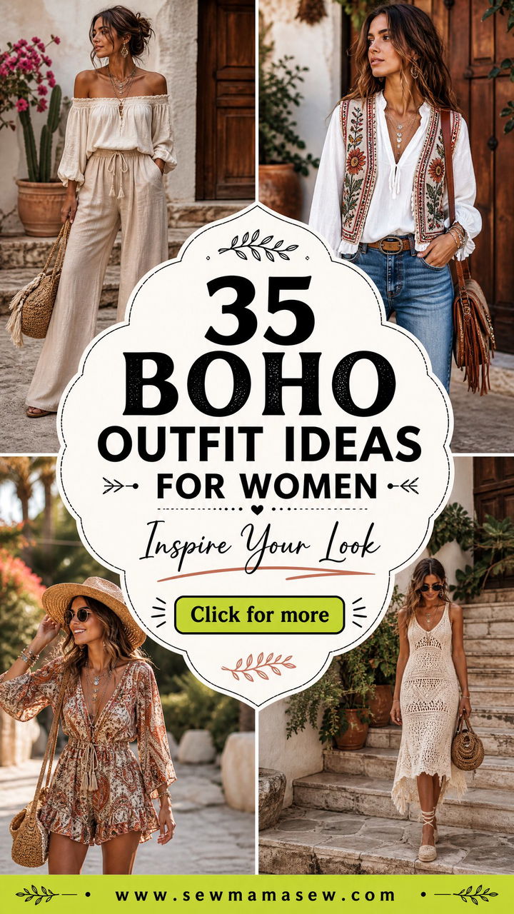 35 Boho Outfit Ideas for Women to Inspire Your Look - 35 Boho Outfit Ideas for Women to Inspire Your Look