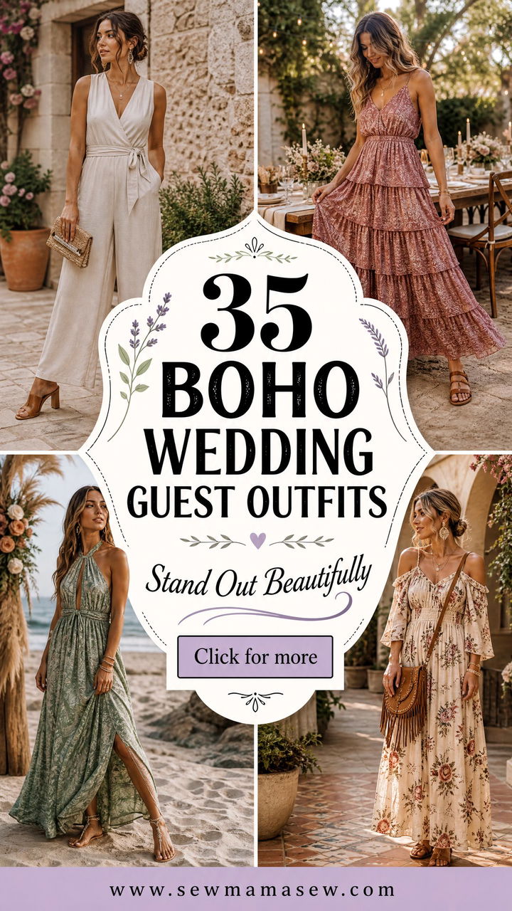 35 Boho Wedding Guest Outfits to Stand Out - 35 Boho Wedding Guest Outfits to Stand Out