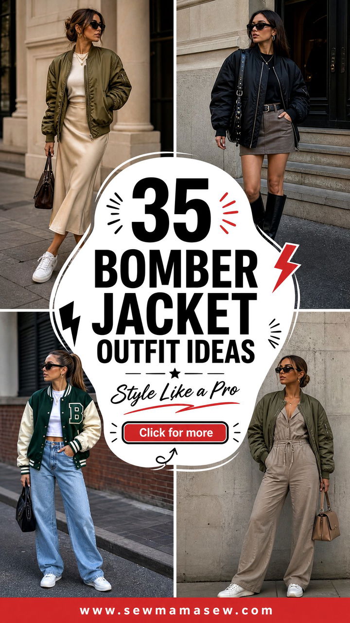 35 Bomber Jacket Outfit Ideas to Style Like a Pro - 35 Bomber Jacket Outfit Ideas to Style Like a Pro