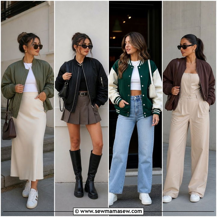 35 Bomber Jacket Outfit Ideas to Style Like a Pro