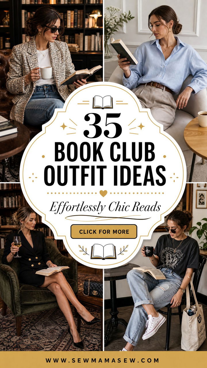 35 Book Club Outfit Ideas for Effortless Style - 35 Book Club Outfit Ideas for Effortless Style