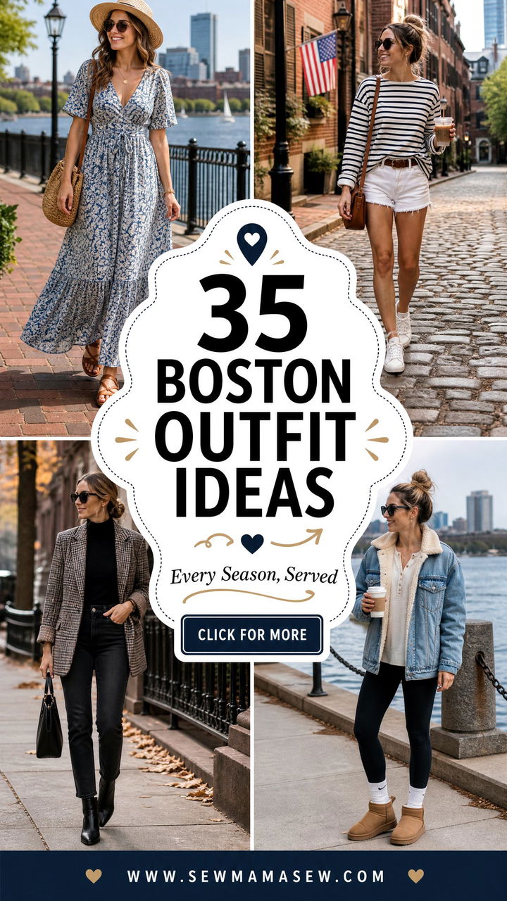 35 Boston Outfit Ideas for Every Season and Style - 35 Boston Outfit Ideas for Every Season & Style