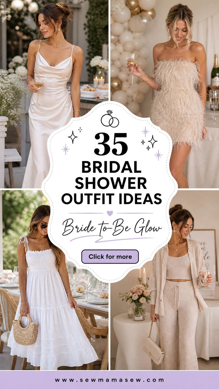35 Bridal Shower Outfit Ideas for the Bride-to-Be - 35 Bridal Shower Outfit Ideas for the Bride-to-Be
