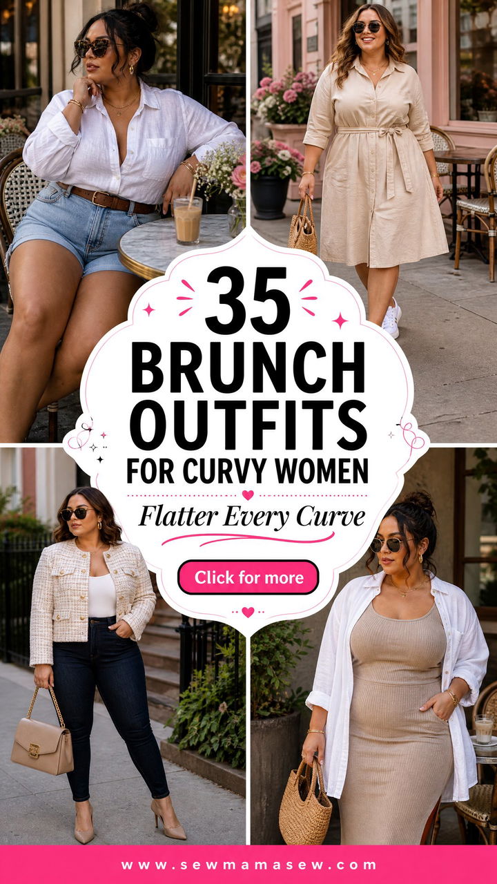 35 Brunch Outfits for Curvy Women to Flatter - 35 Brunch Outfits for Curvy Women to Flatter