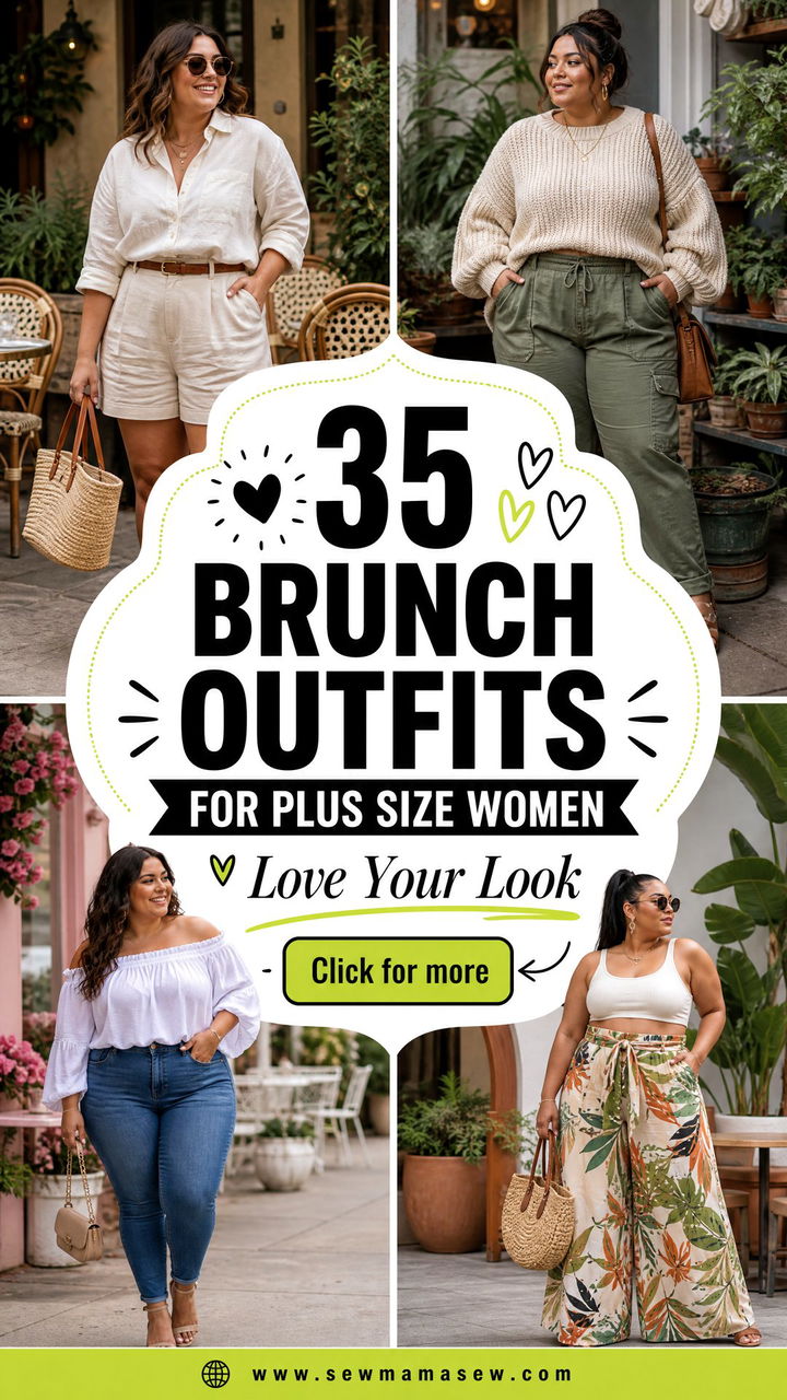 35 Brunch Outfits for Plus Size Women to Love - 35 Brunch Outfits for Plus Size Women to Love