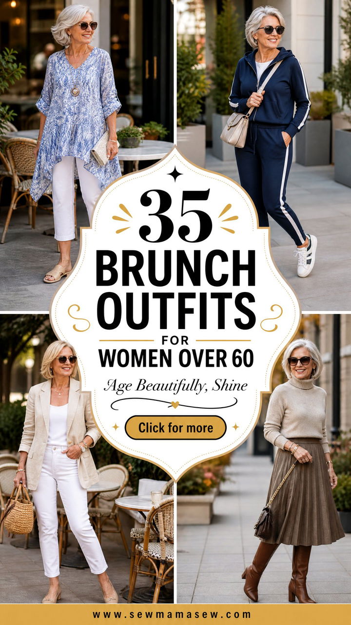 35 Brunch Outfits for Women Over 60 to Shine - 35 Brunch Outfits for Women Over 60 to Shine