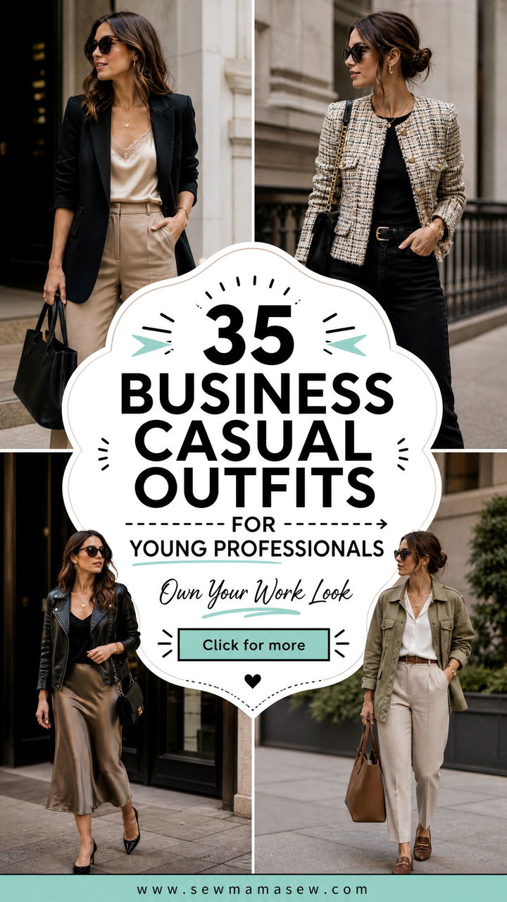 35 Business Casual Outfits for Young Professionals - 35 Business Casual Outfits for Young Professionals