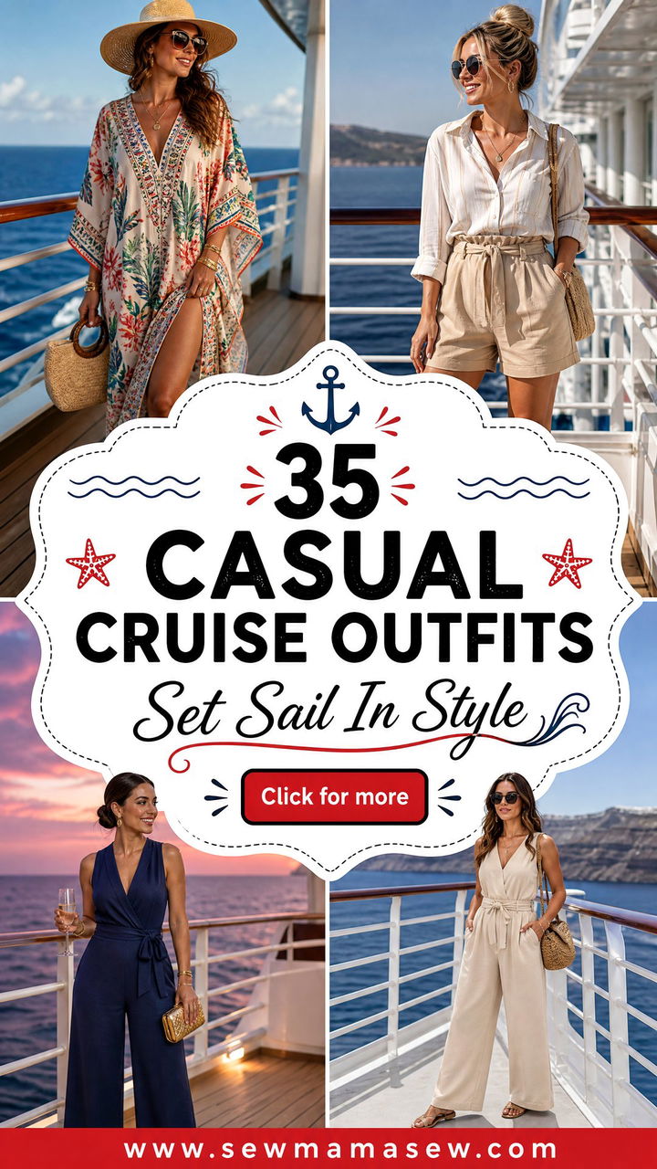 35 Casual Cruise Outfits for Effortless Vacation Style - 35 Casual Cruise Outfits for Effortless Vacation Style
