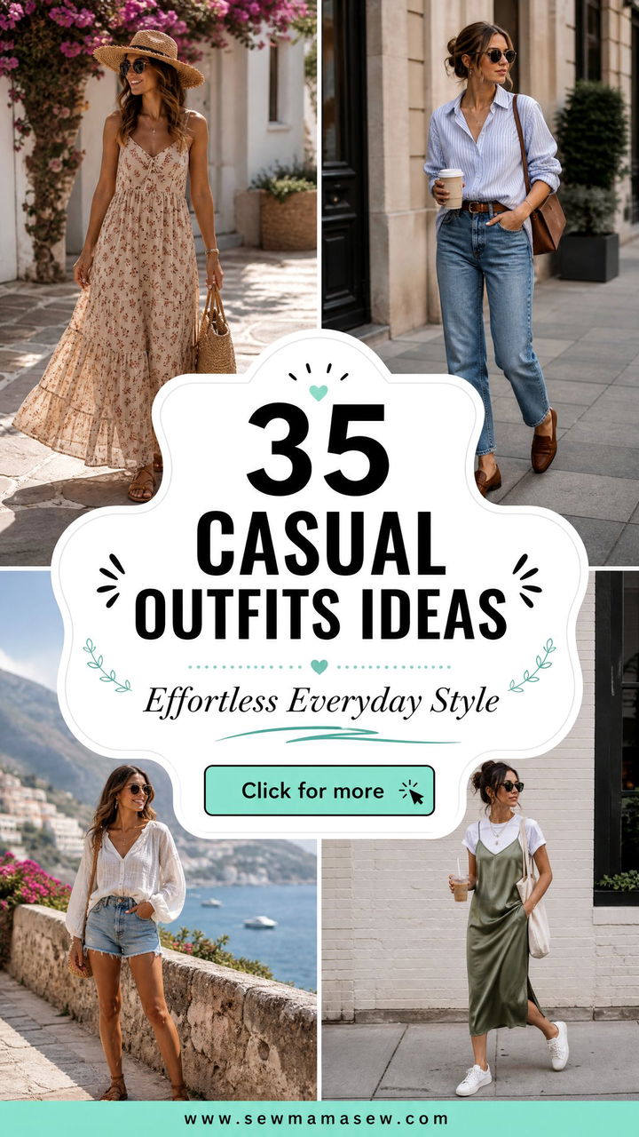 35 Casual Outfits Ideas to Style Effortlessly Every Day - 35 Casual Outfits Ideas to Style Effortlessly Every Day