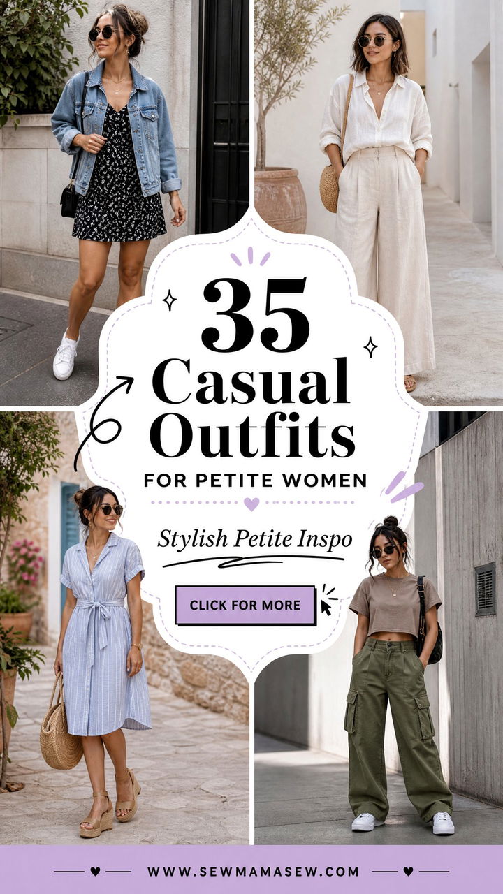 35 Casual Outfits for Petite Women Stylish Inspo - 35 Casual Outfits for Petite Women: Stylish Inspo