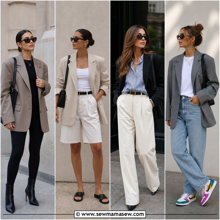 35 Casual Oversized Blazer Outfits to Try This Year