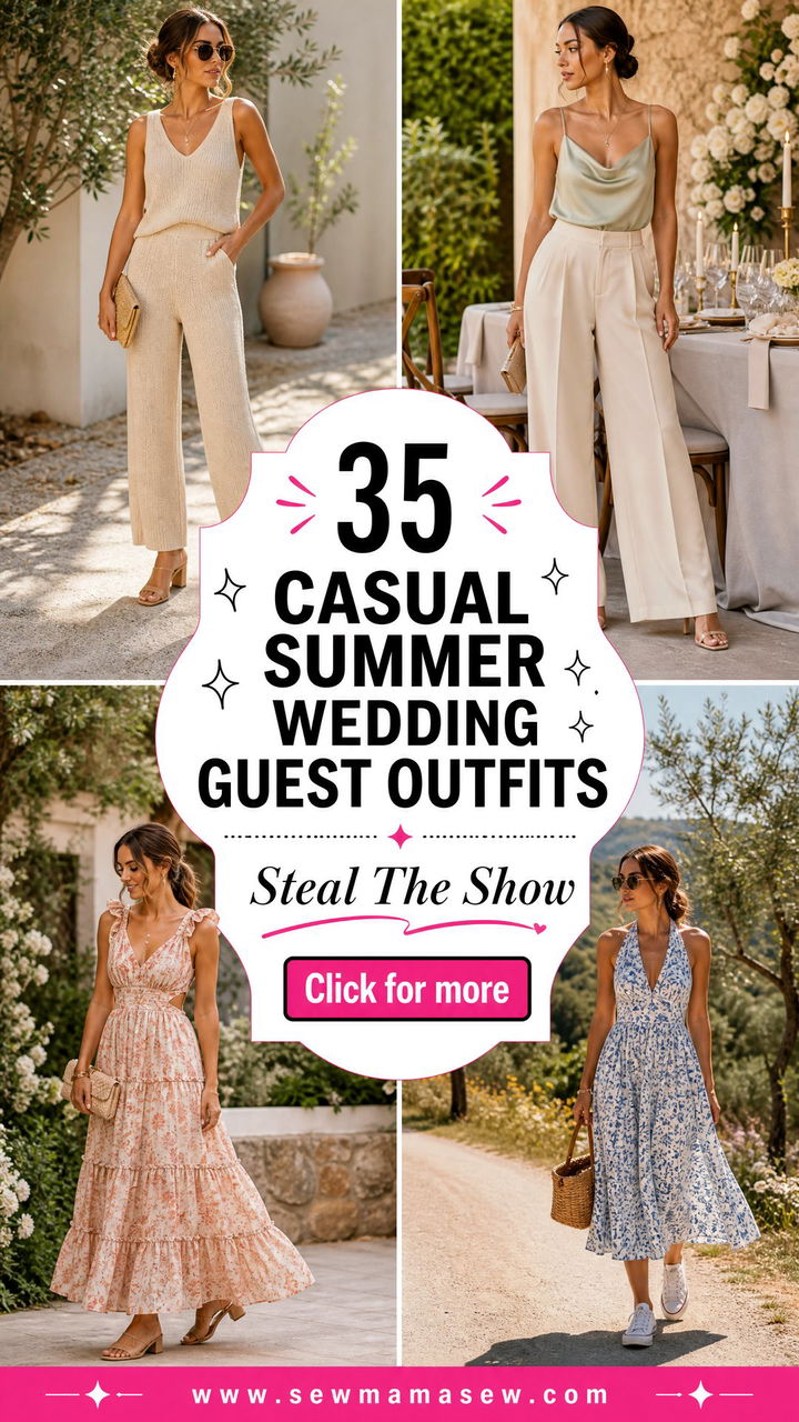 35 Casual Summer Wedding Guest Outfits to Steal the Show - 35 Casual Summer Wedding Guest Outfits to Steal the Show