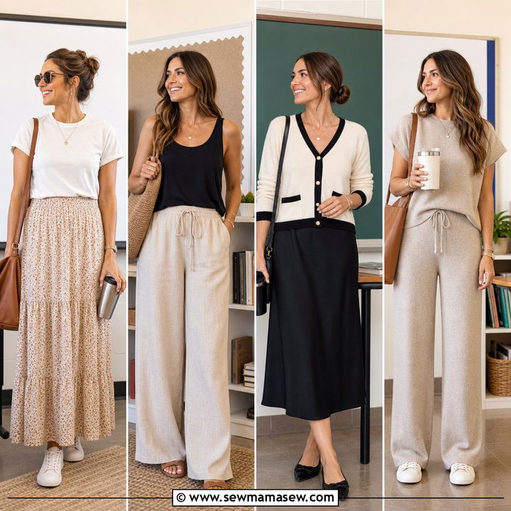 35 Casual Teacher Outfits: Stylish & Comfy Classroom Looks