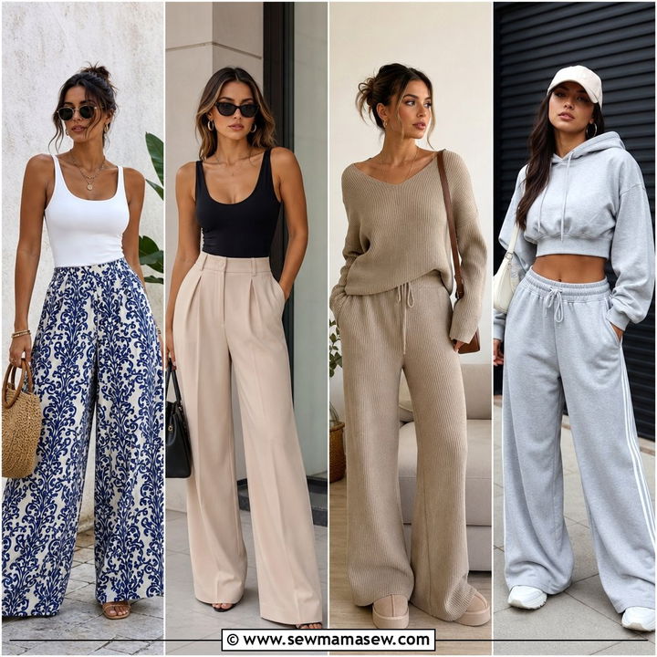 35 Casual Wide Leg Pants Outfits for Effortless Chic Style