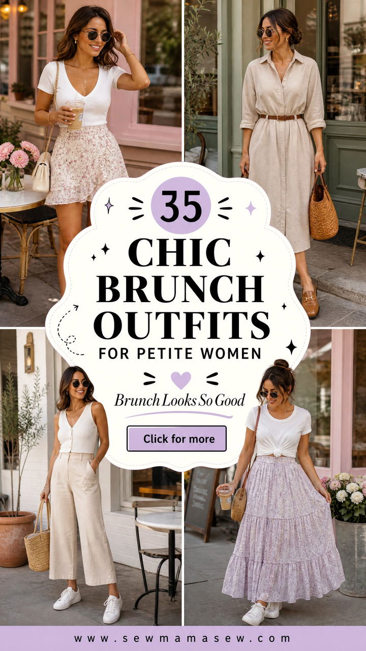 35 Chic Brunch Outfits for Petite Women to Try - 35 Chic Brunch Outfits for Petite Women to Try