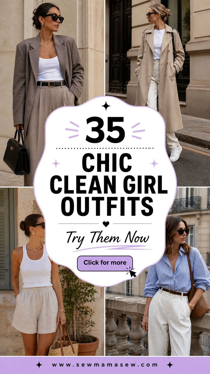 35 Chic Clean Girl Outfits for Women to Try Now - 35 Chic Clean Girl Outfits for Women to Try Now