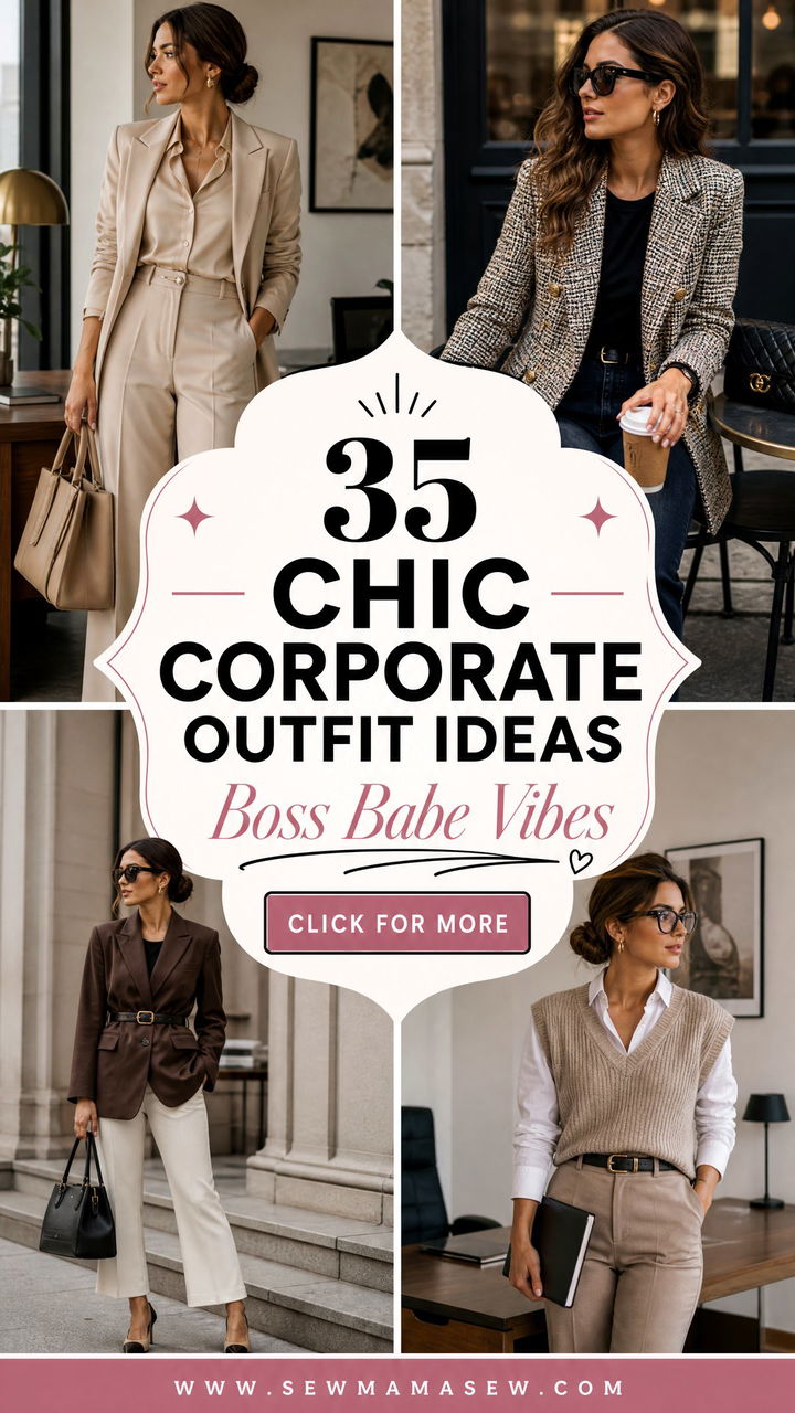 35 Chic Corporate Outfit Ideas for Women in 2025 - 35 Chic Corporate Outfit Ideas for Women in 2025