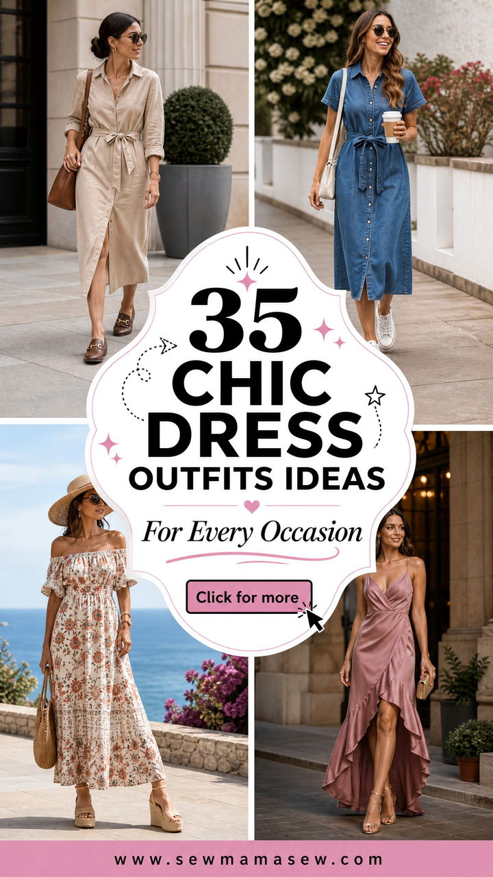 35 Chic Dress Outfits Ideas for Every Occasion - 35 Chic Dress Outfits Ideas for Every Occasion