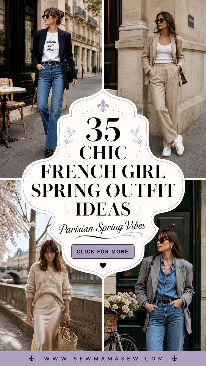 35 Chic French Girl Spring Outfit Ideas to Copy - 35 Chic French Girl Spring Outfit Ideas to Copy
