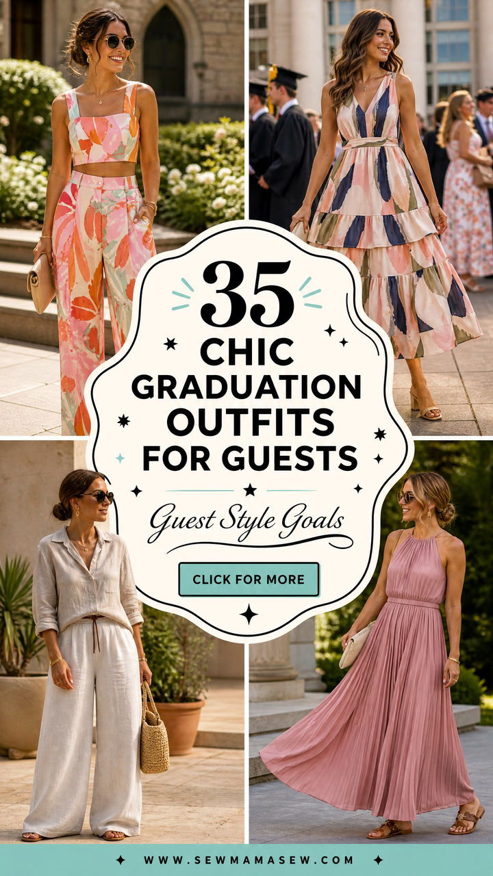 35 Chic Graduation Outfits for Guests to Wear in 2026 - 35 Chic Graduation Outfits for Guests to Wear in 2026