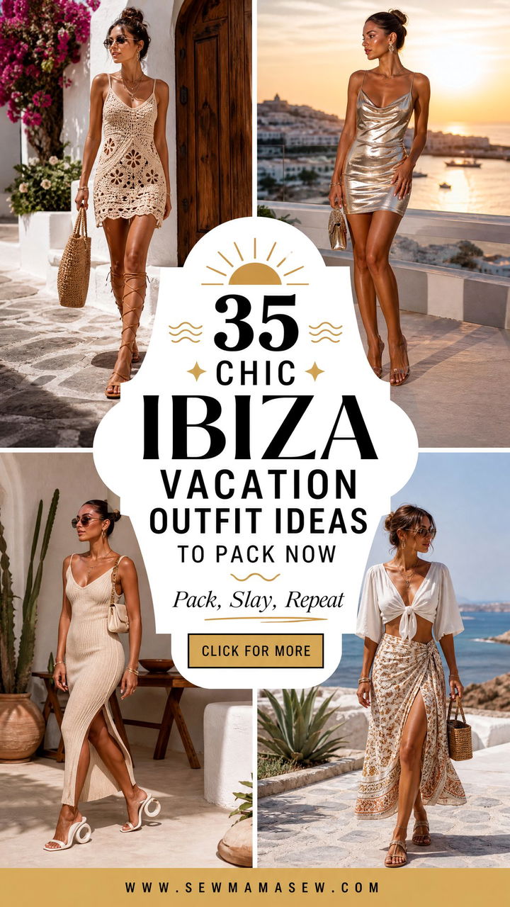 35 Chic Ibiza Vacation Outfit Ideas to Pack Now - 35 Chic Ibiza Vacation Outfit Ideas to Pack Now