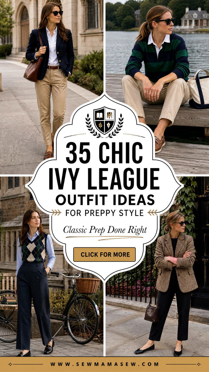 35 Chic Ivy League Outfit Ideas for Preppy Style - 35 Chic Ivy League Outfit Ideas for Preppy Style