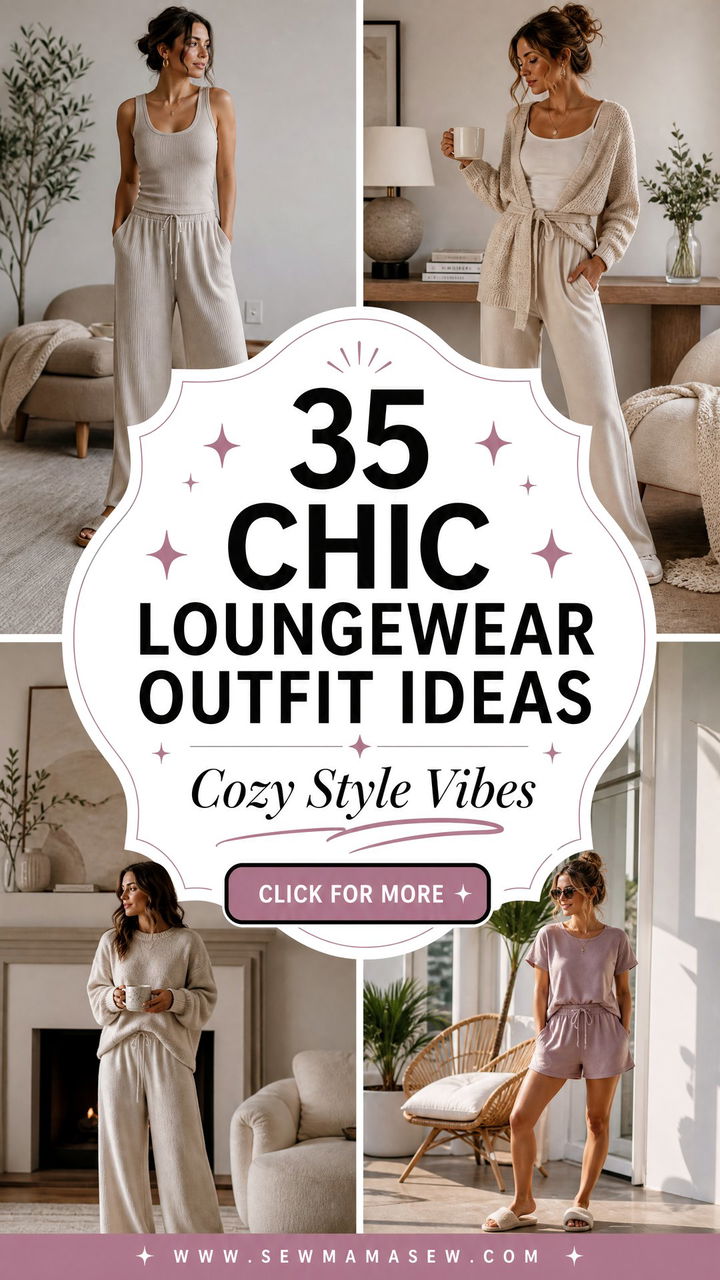 35 Chic Loungewear Outfit Ideas for Cozy Style - 35 Chic Loungewear Outfit Ideas for Cozy Style
