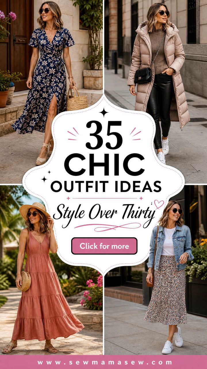 35 Chic Outfit Ideas for Women Over 30 to Try Now - 35 Chic Outfit Ideas for Women Over 30 to Try Now